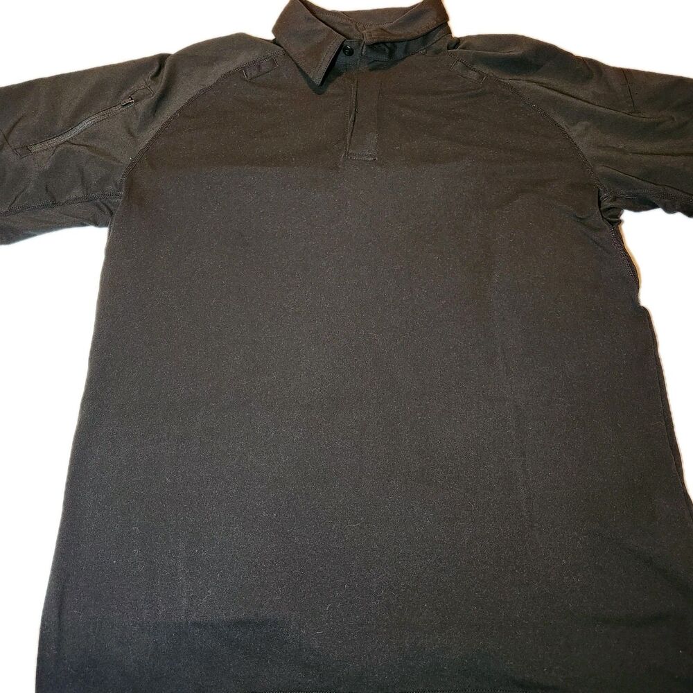 5.11 Tactical Rapid Performance Short Sleeve Polo Mens MED Black Style 41018